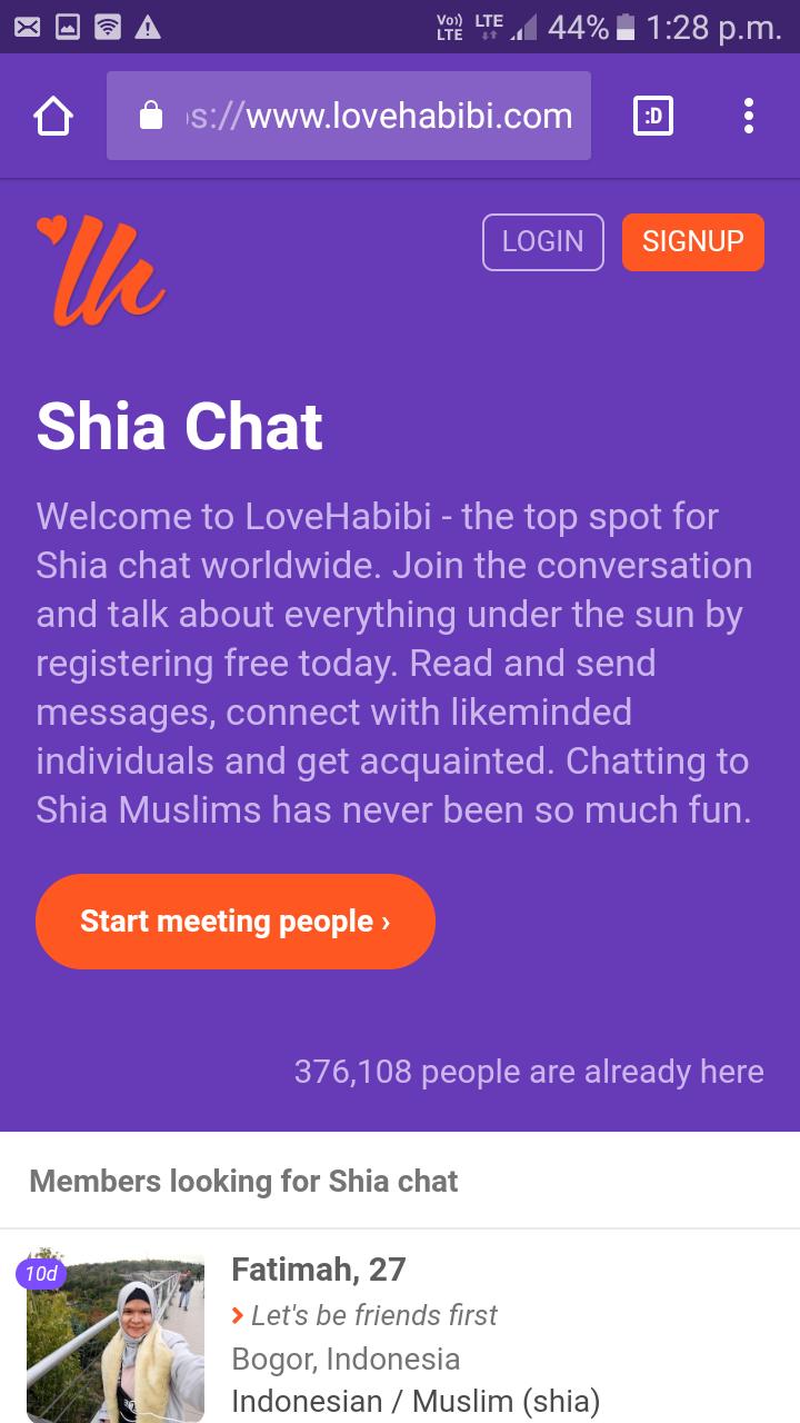 Shia Chat Room
