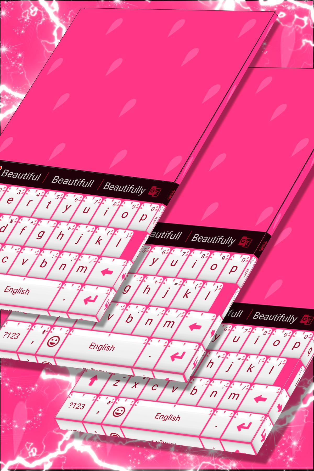 Keypad Skin Colors Pink
