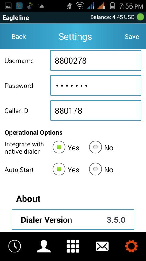 Eagleline Mobile Dialer