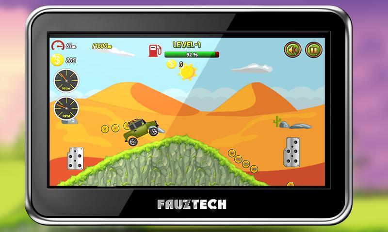 Hill Climb Speed Car Racing