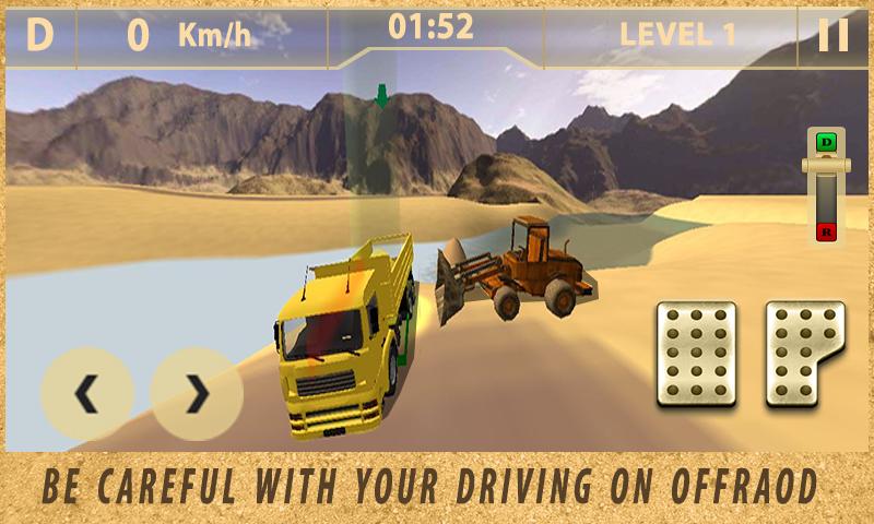 Sand Transport Truck Simulator