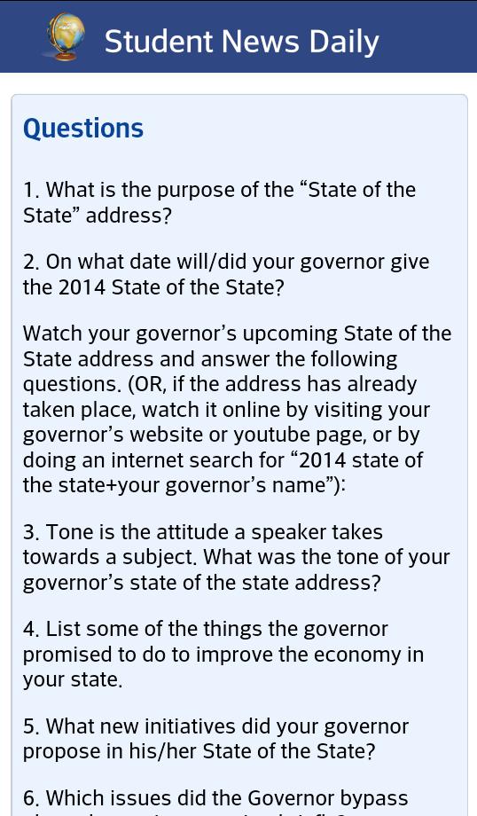 Student News Daily for Phone