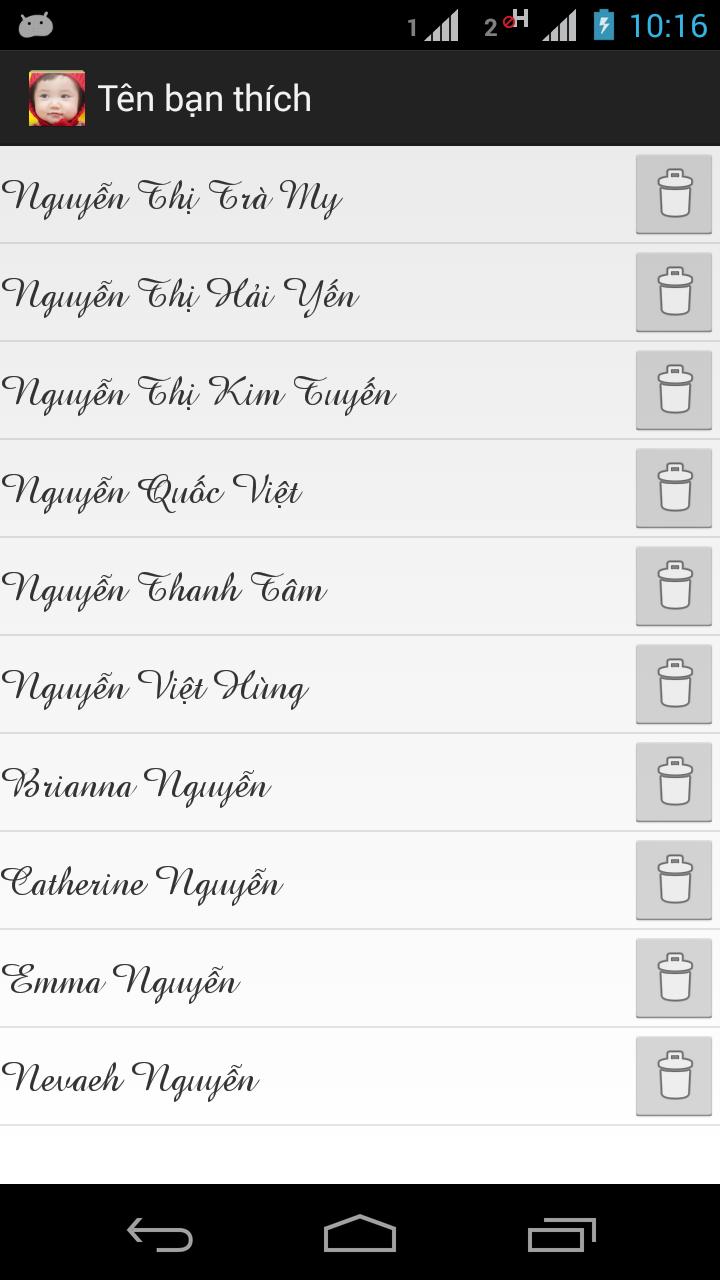 Dat Ten (Vietnamese Names)