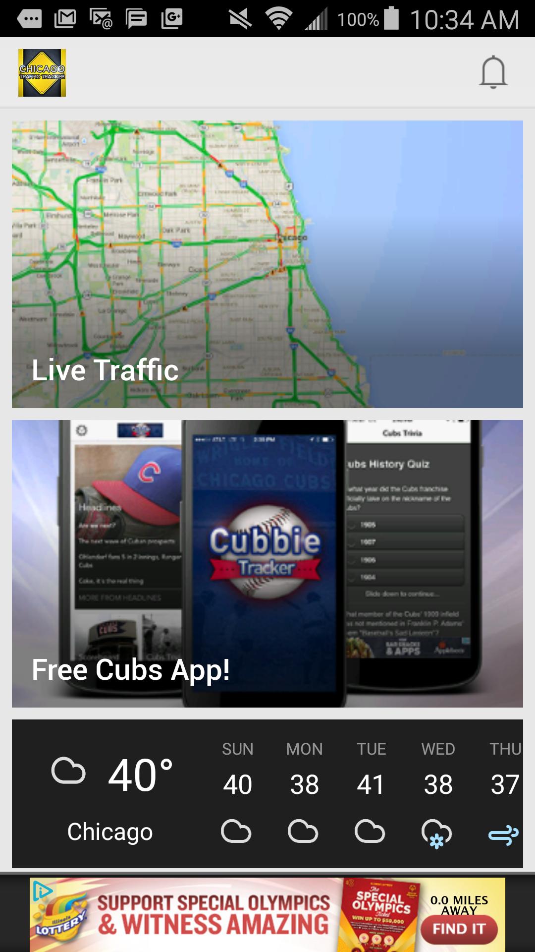Tracker for Chicago Traffic