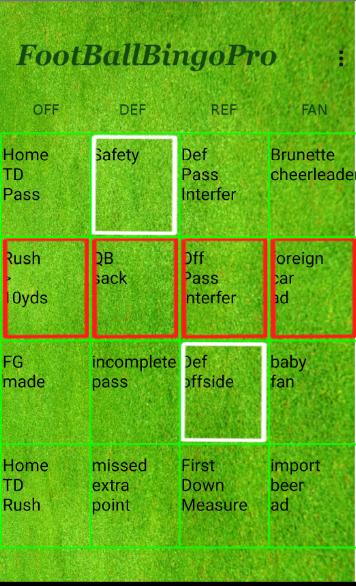 footballbingo