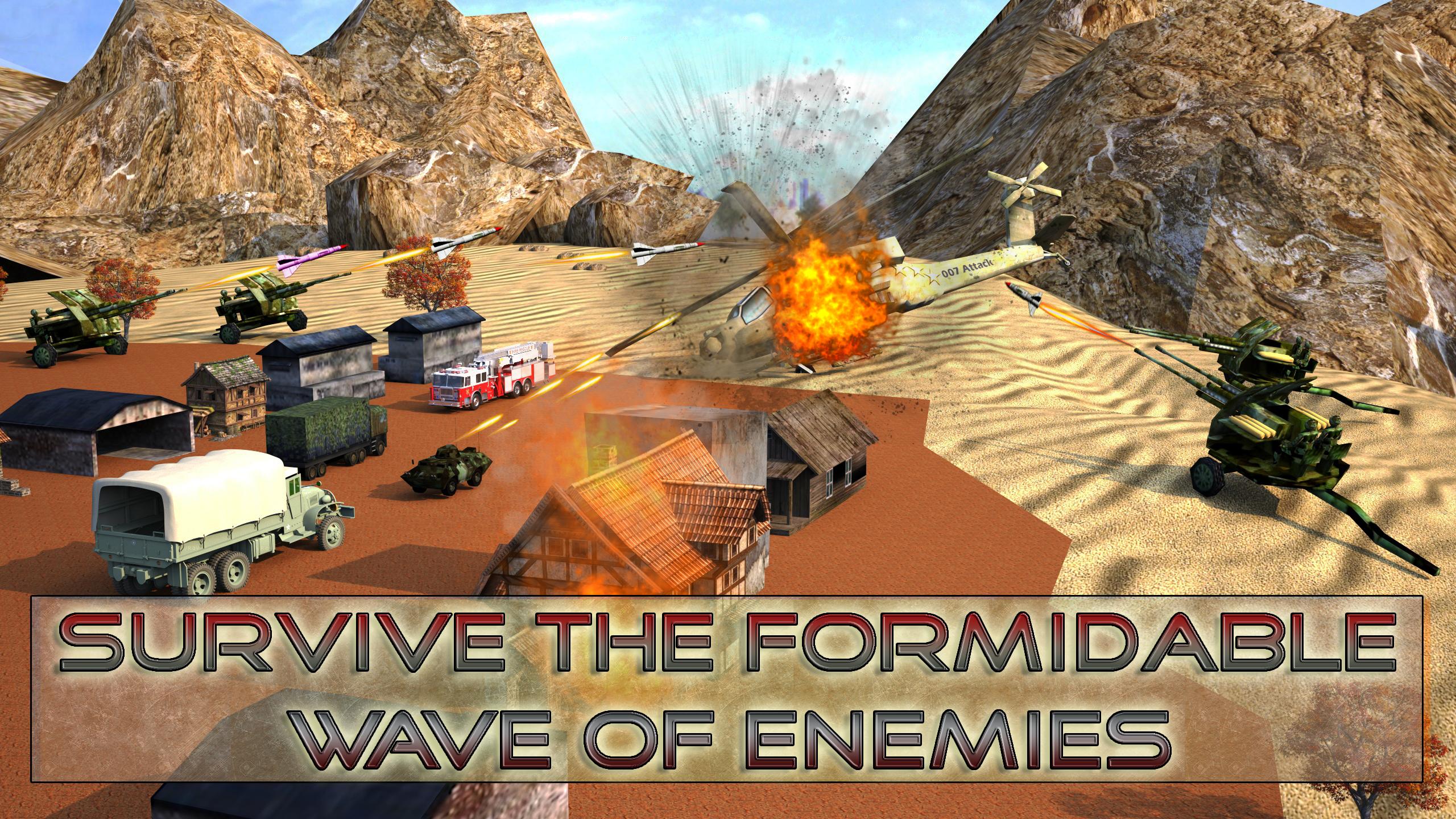 Desert Gunship Strike 3D