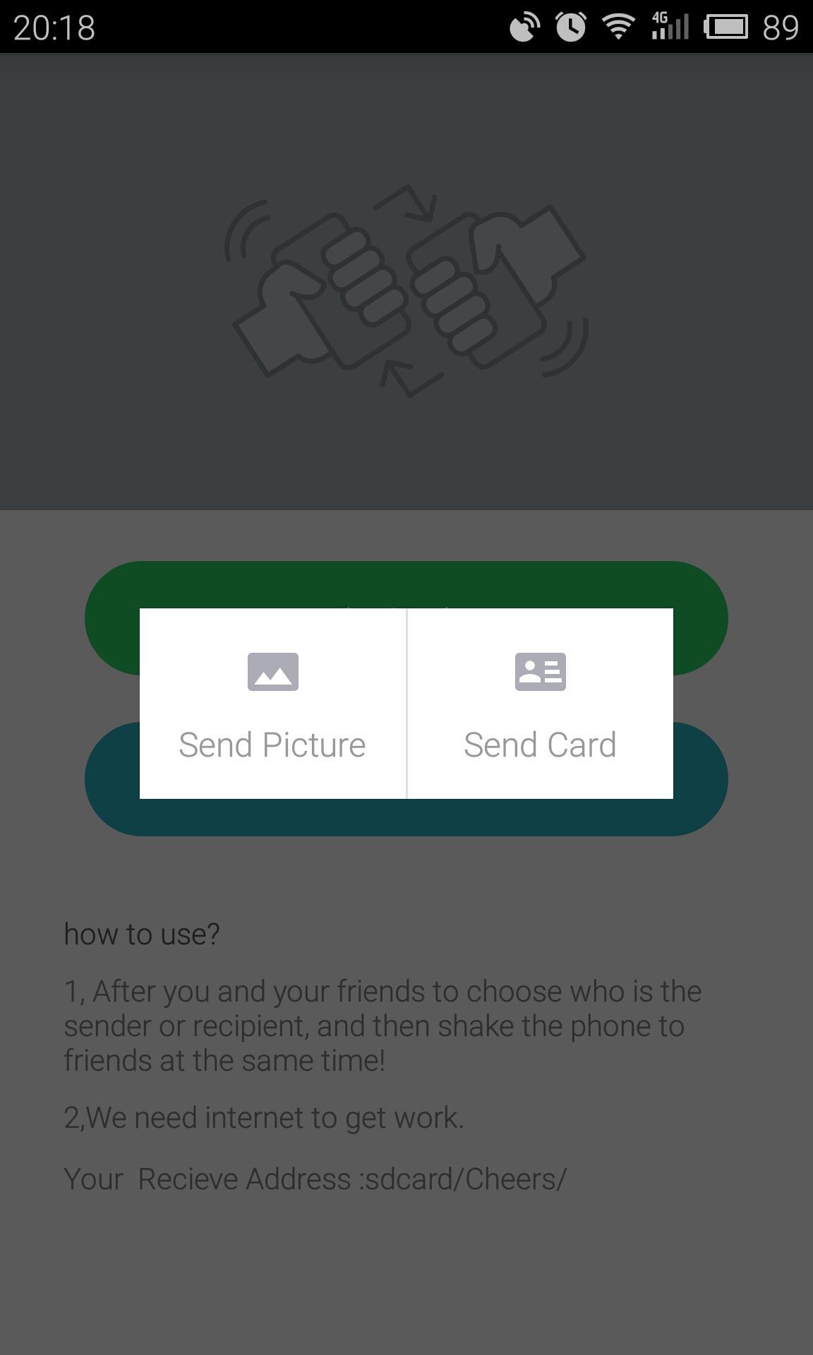 Transfer File By Bump