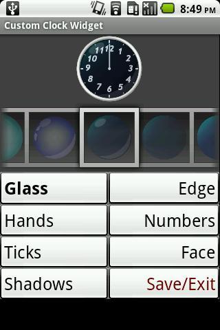 Custom Clock Widget Free