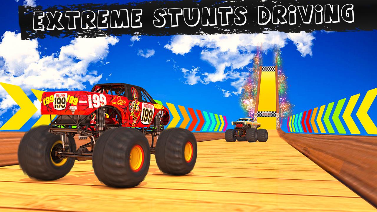 Impossible Monster Truck Stunt