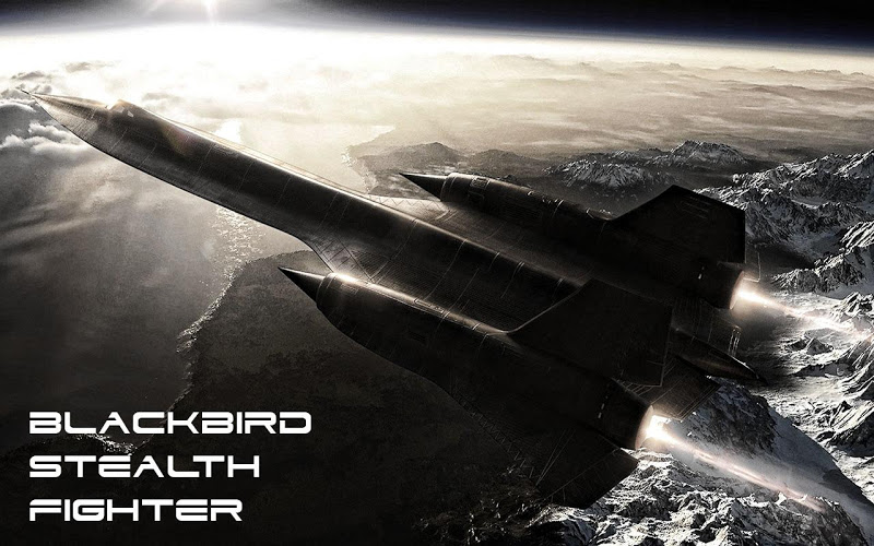 Blackbird Stealth Jet Fighter