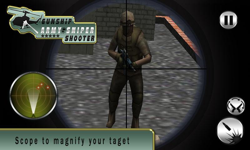 Gunship Army Sniper Shooter