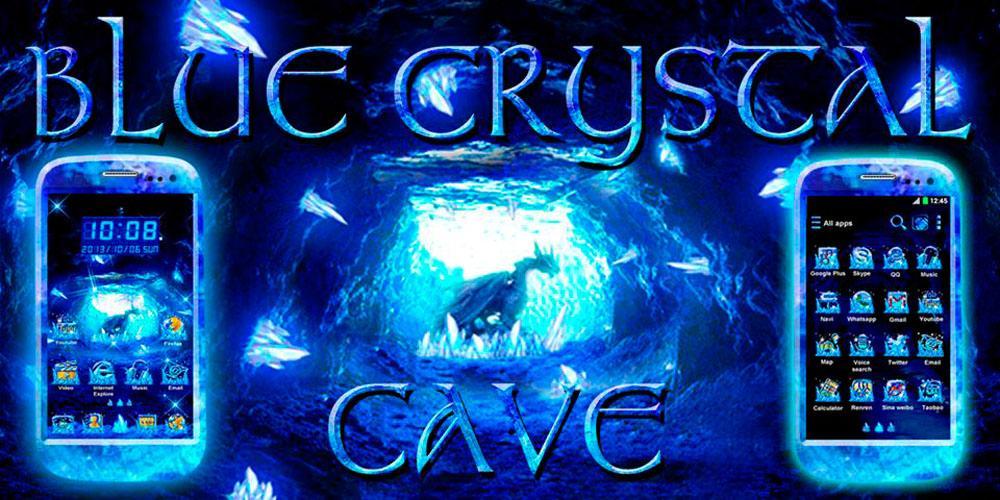 Blue Crystal Cave GO Theme