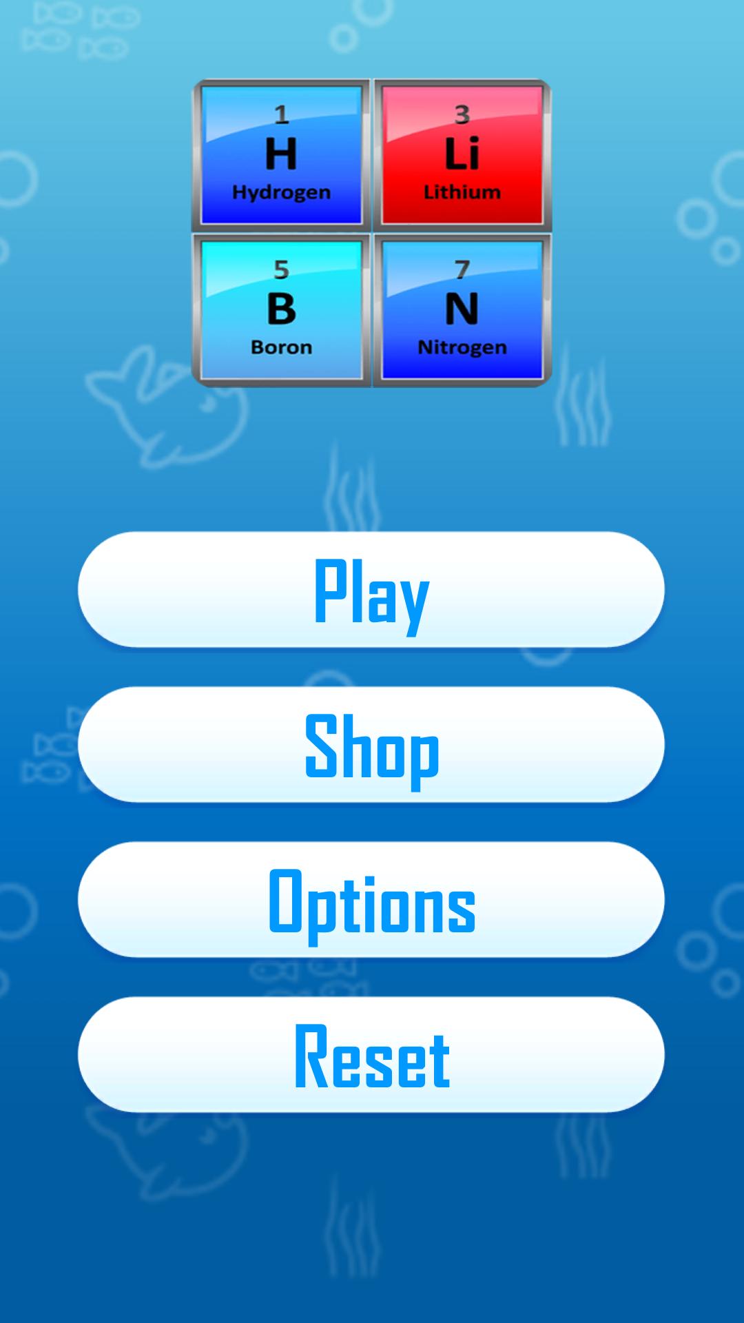 Chemical Periodic Table Quiz