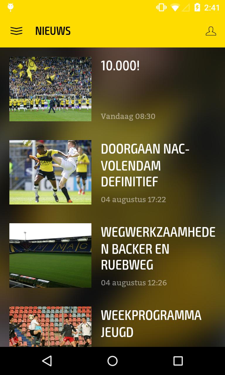NAC BREDA LIVE