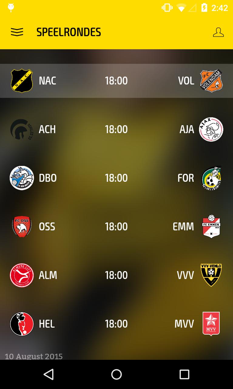 NAC BREDA LIVE