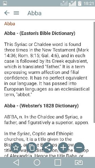 Bible Dictionary