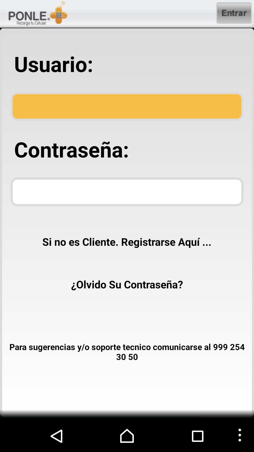 Ponlemas Recargas y Servicios