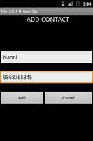 Blacklist - SMS /Call