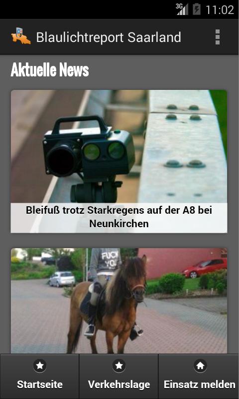 Blaulichtreport-Saarland