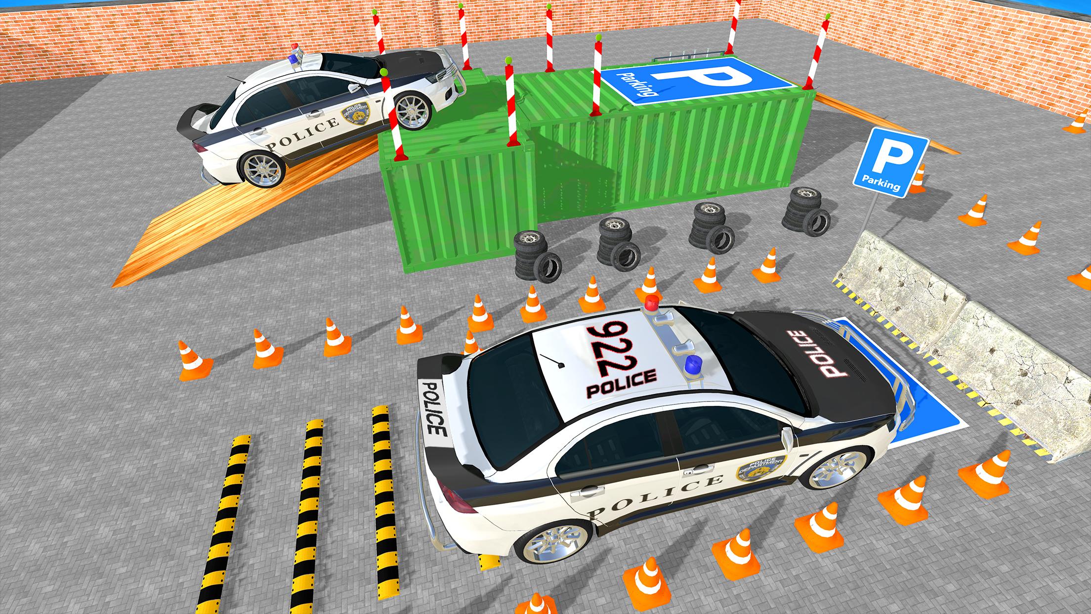 Crazy Police Car Parking 2019