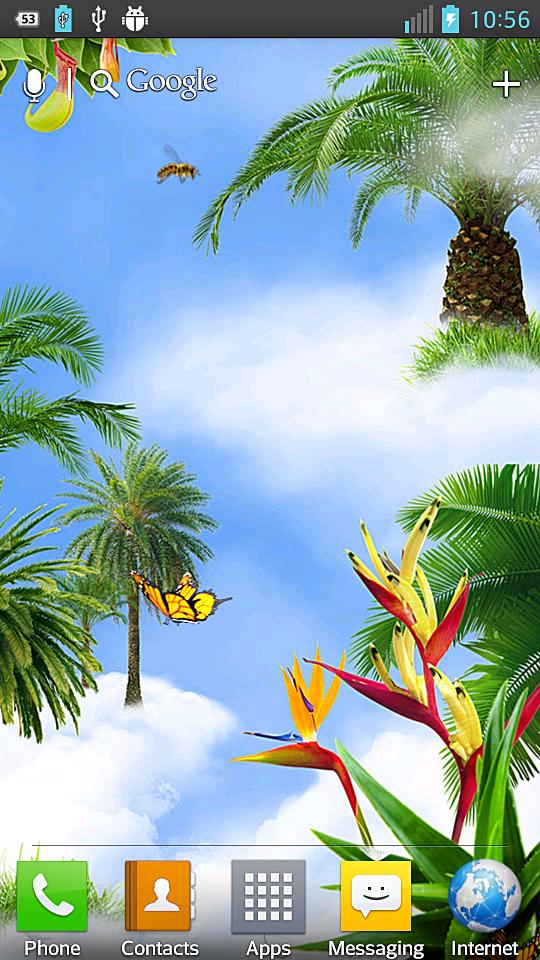 Tropic HD Live Wallpaper