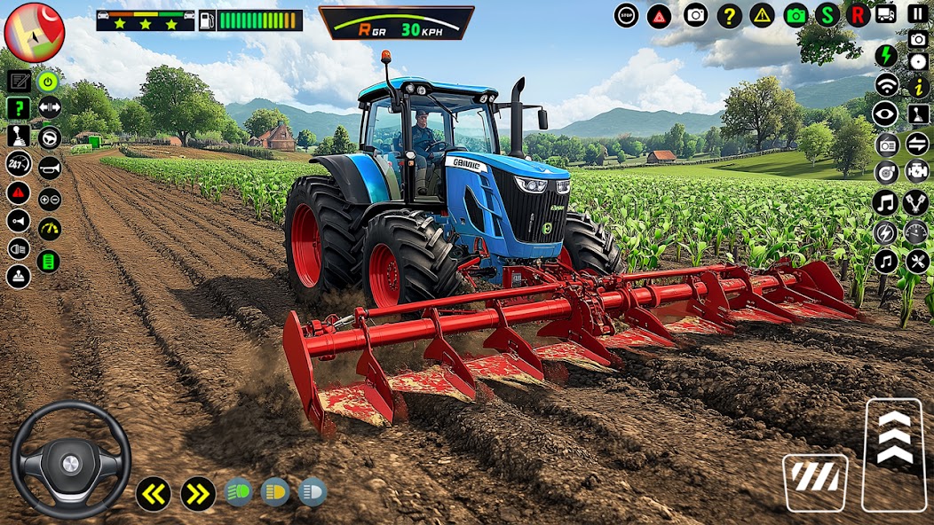 Farmland Tractor Farming Games