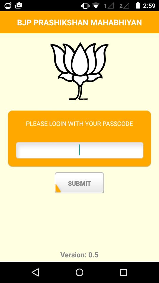 BJP Prashikshan Mahabhiyan