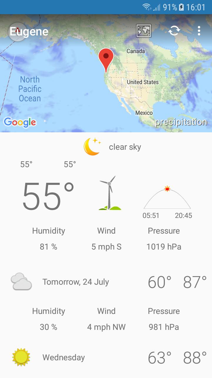 Eugene,OR - weather and more