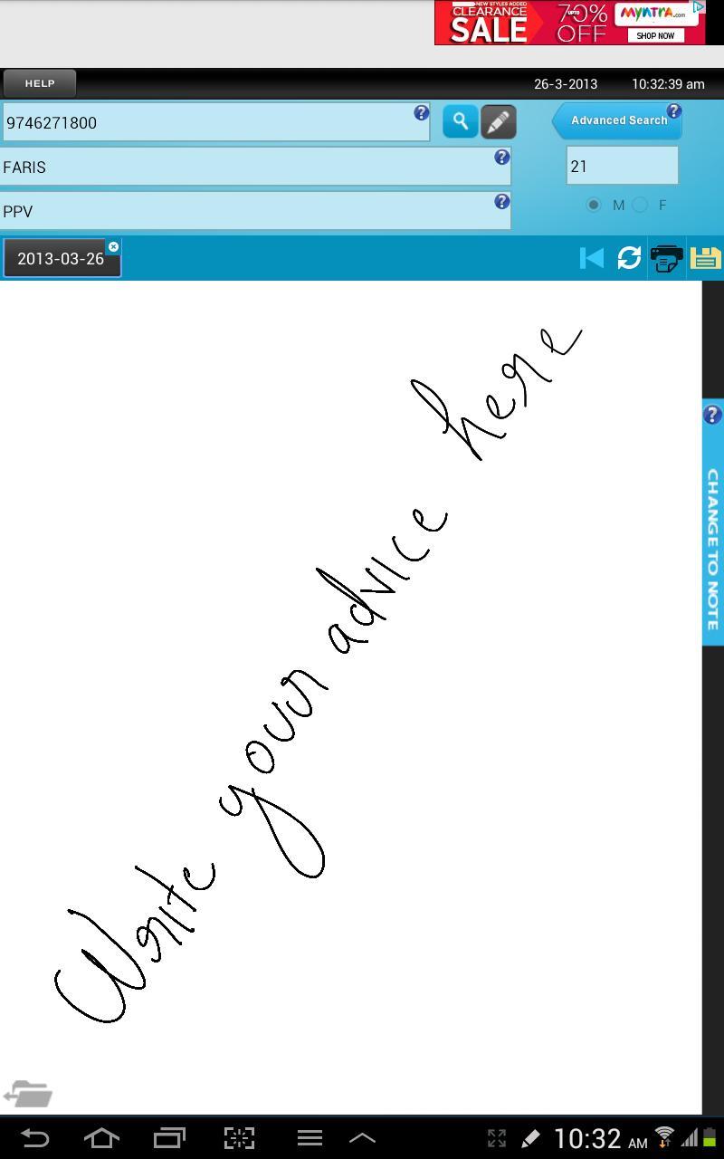 Doctor's Writing App Free