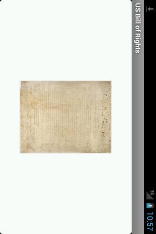 US Bill of Rights Reader
