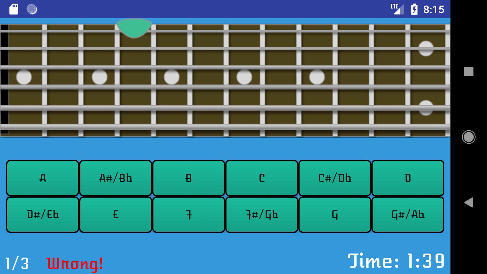 Guitar Fretboard Trainer