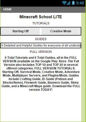 School of Minecraft Lite