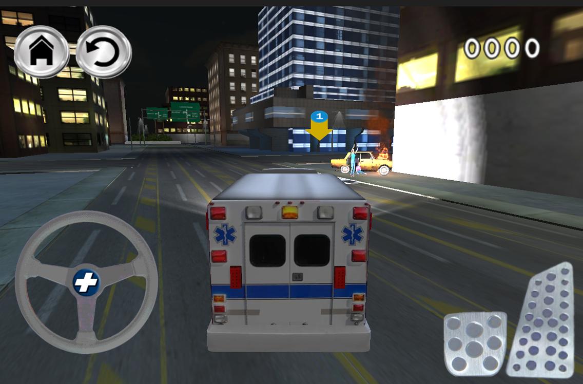 emergency ambulance simulator