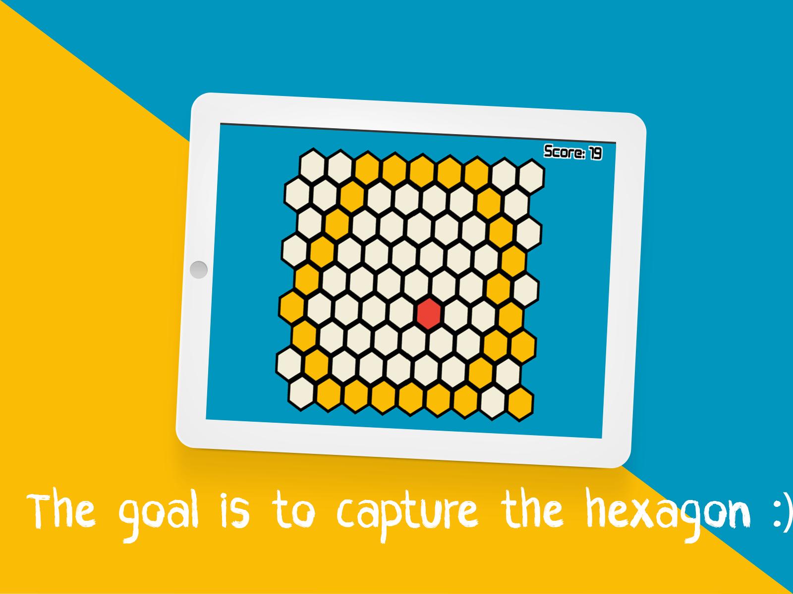 Catch the Hexagon: Dot Game