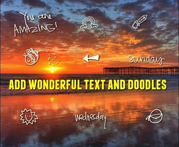 Photo LabText on photos editor