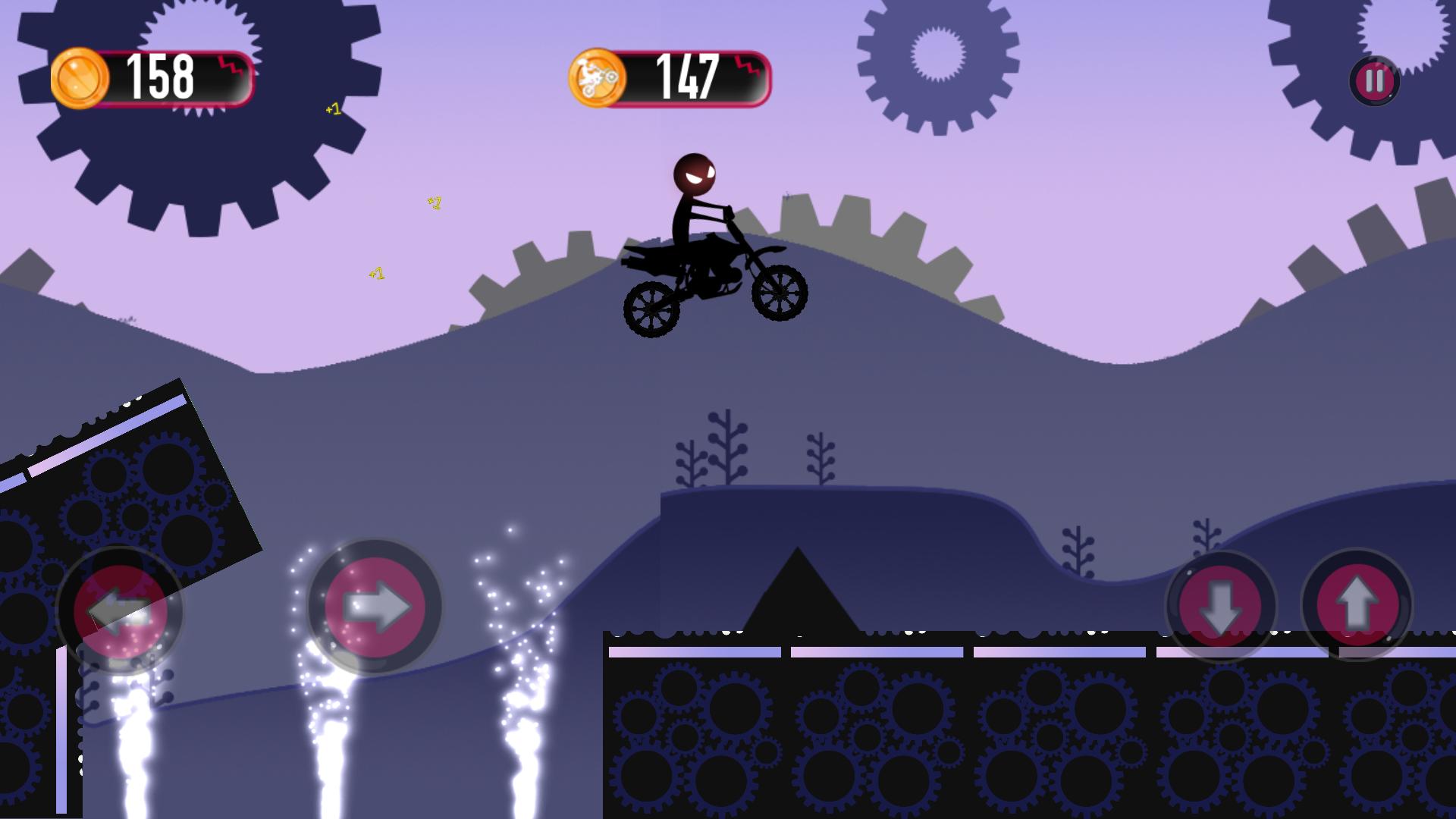 stickman jungle motobike race