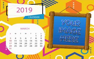 2019 Calendar Photo Frames