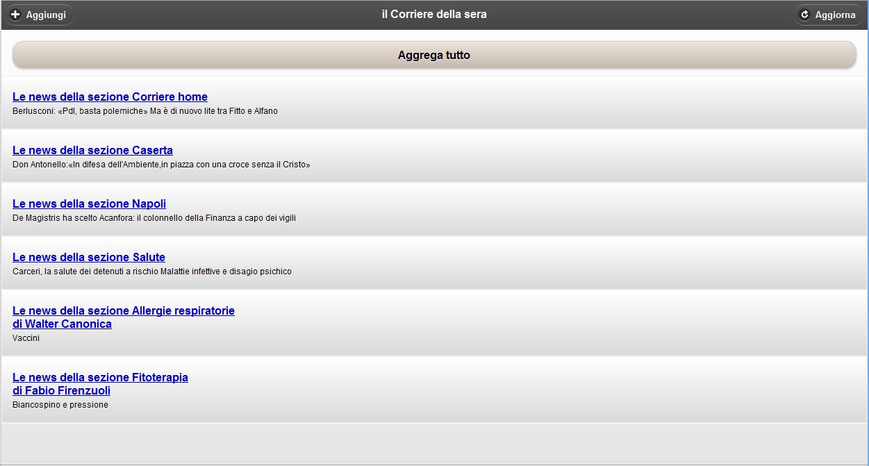 Corriere della Sera - MikRss