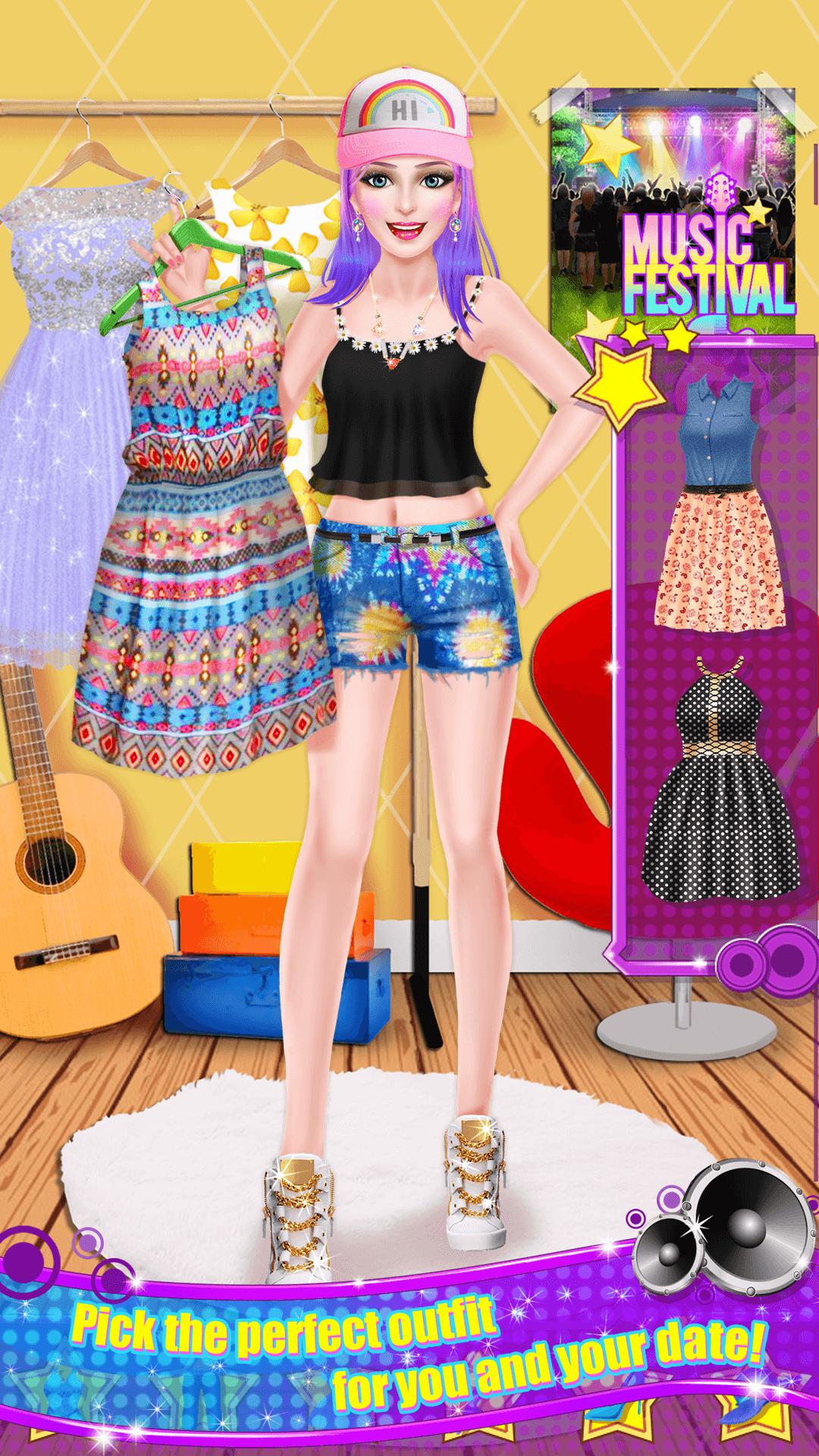 Music Festival Date: Spa Salon