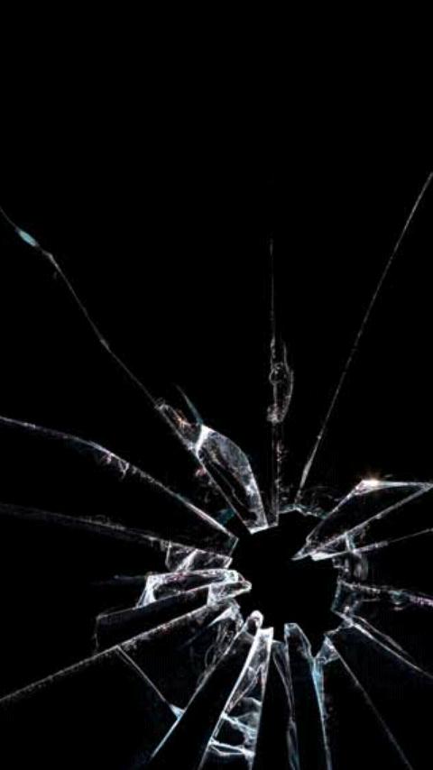 Broken glass screen Joke