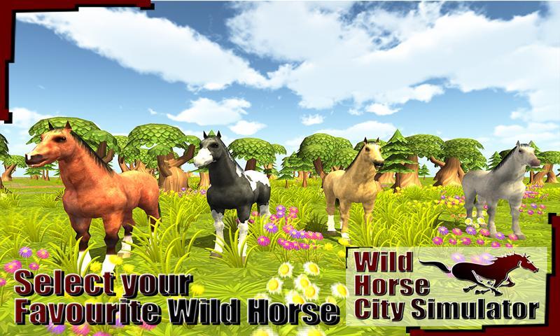 Wild Horse City Rampage 3D