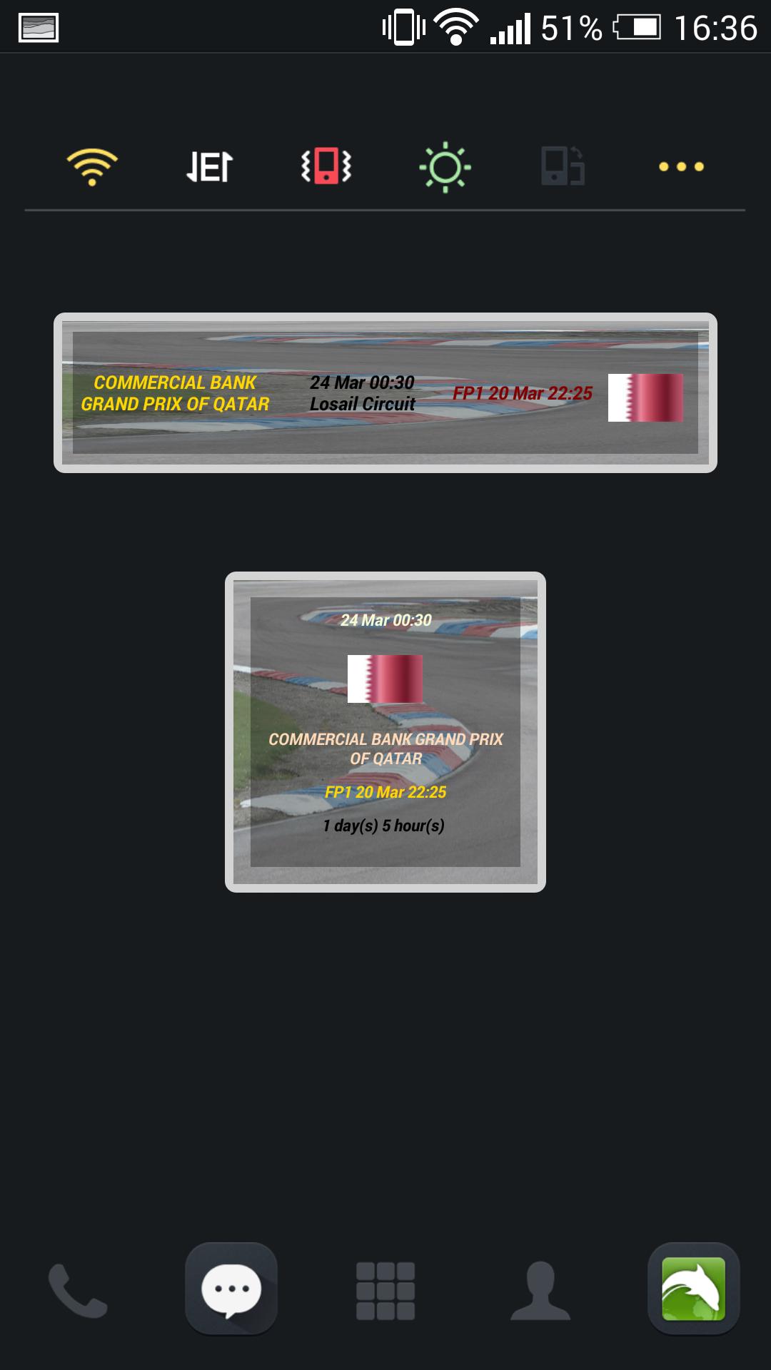 Motorcycle Racing 2014 Widget