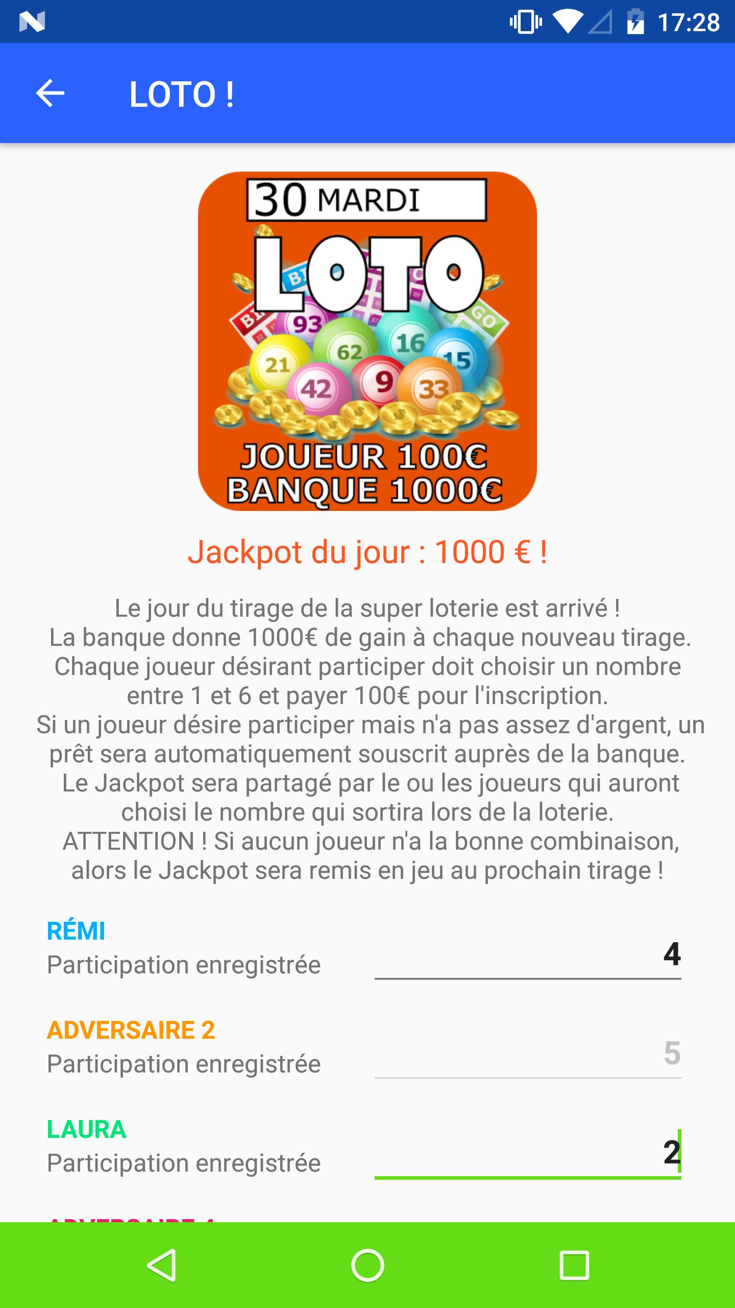 La Bonne Paye le jeu