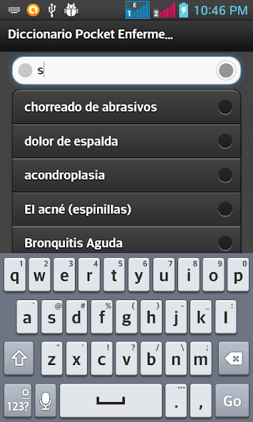 Diccionario Enfermedades