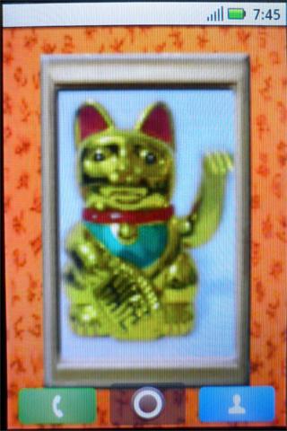 Livewallpaper fortune cat