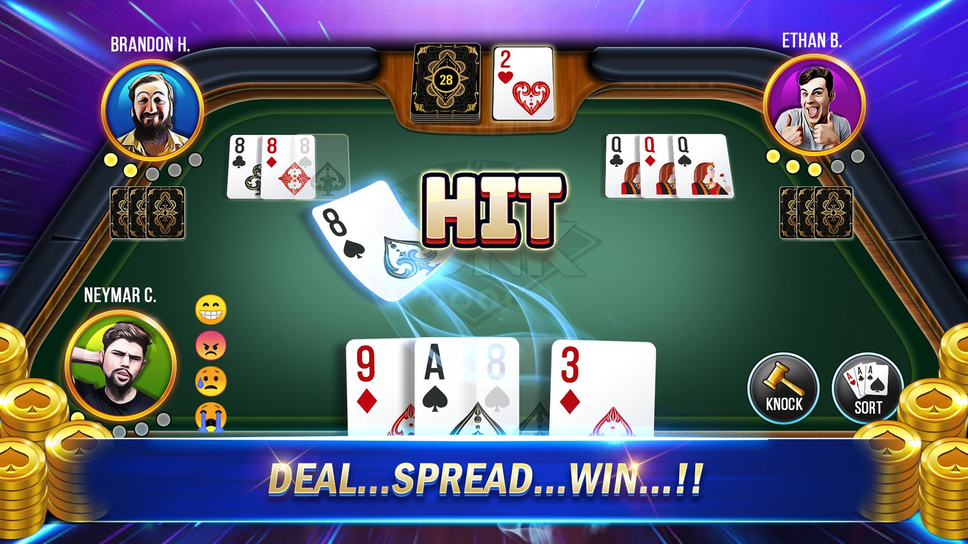 Tonk | The Tonk Multiplayer Knock Rummy