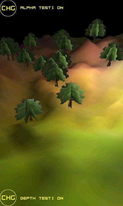 OpenGL 3D Showcase (GLES1.x)