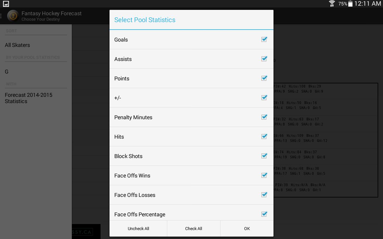 Fantasy Hockey Forecast 2014