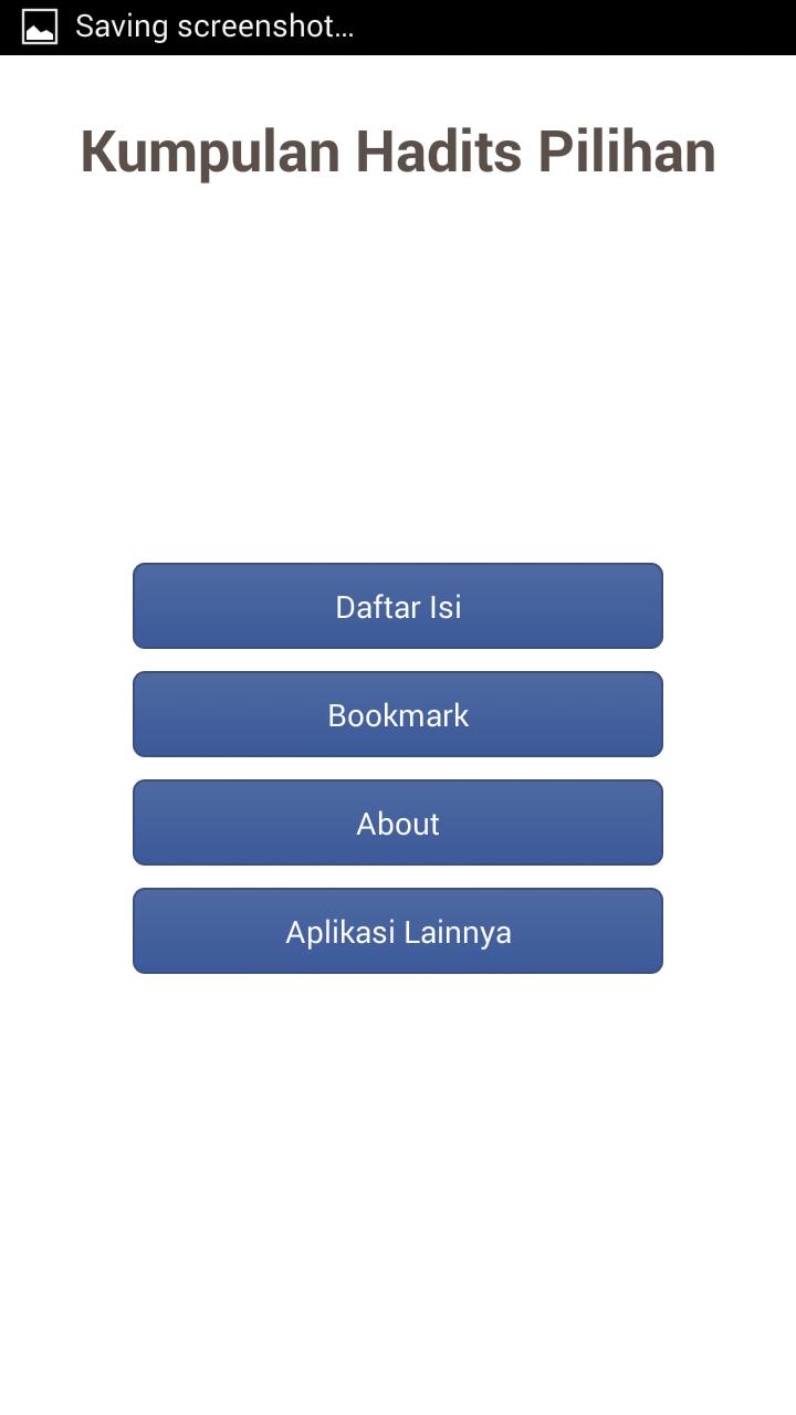 Kumpulan Hadits Pilihan