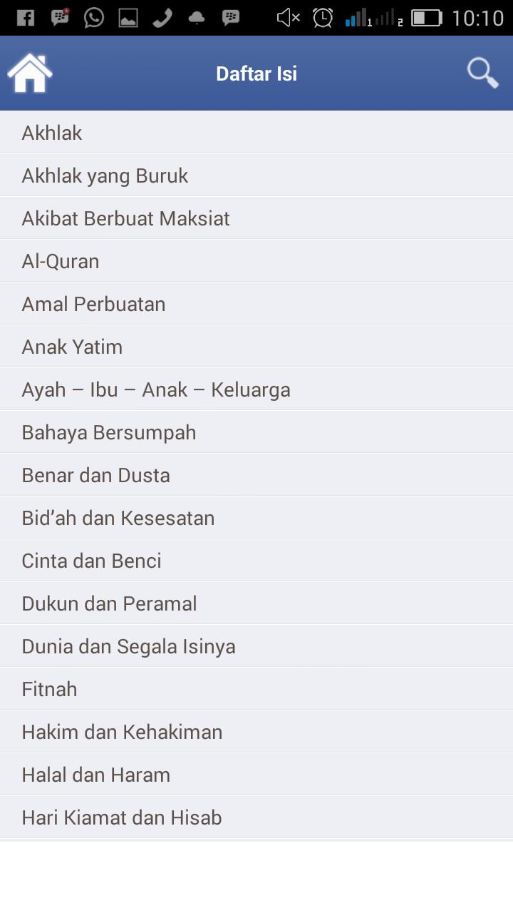 Kumpulan Hadits Pilihan